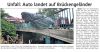 TH nach Verkehrsunfall